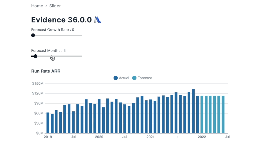 Sliders and Download Button